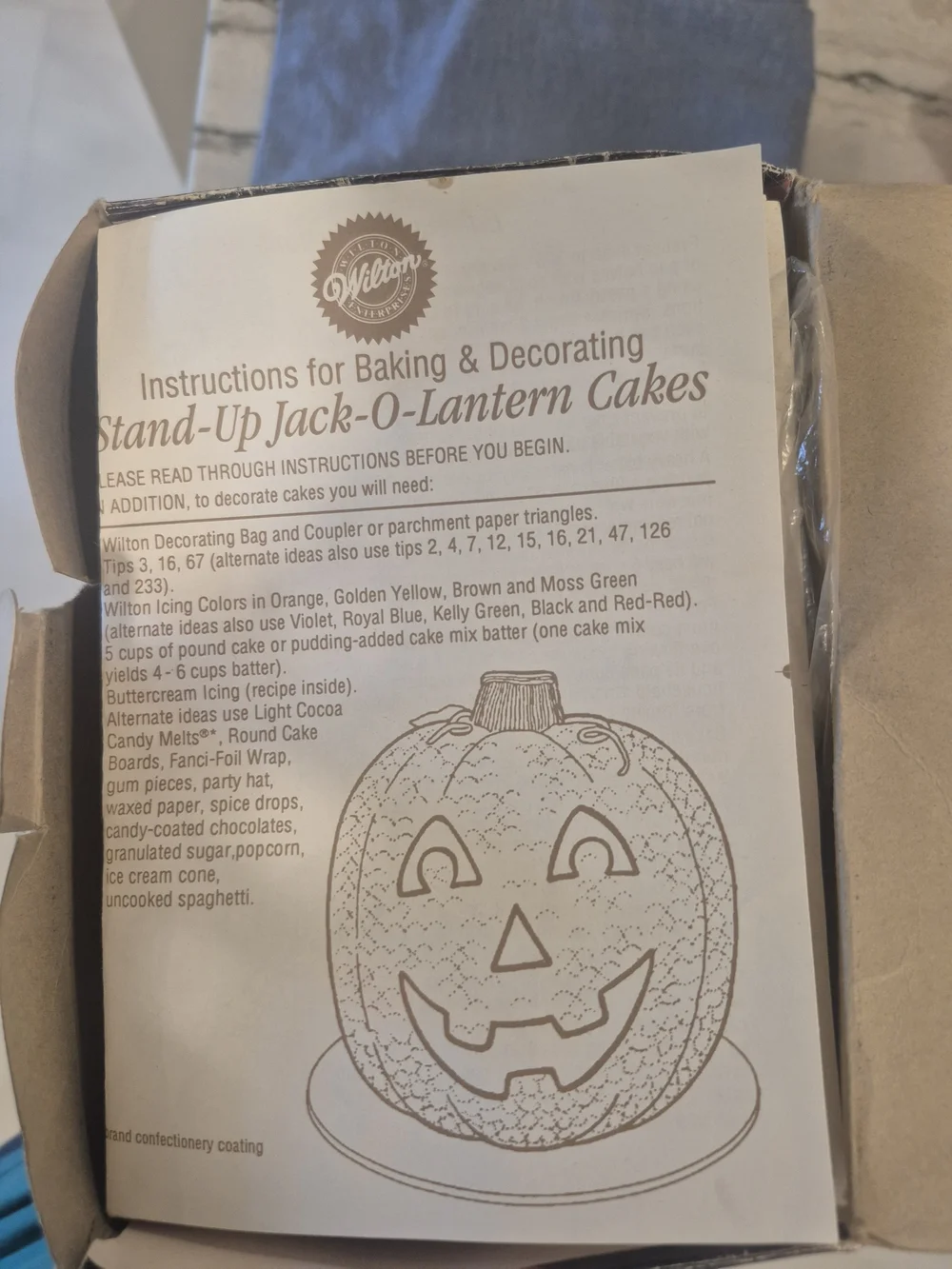 Halloween Cookie Cutter Set, Wilton Pumpkin Cake Mold And Candy Mold